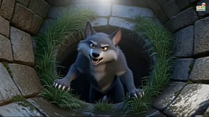 लोमड़ी और बकरी की कहानी🦊🐐 | The Fox and Goat Story in Hindi