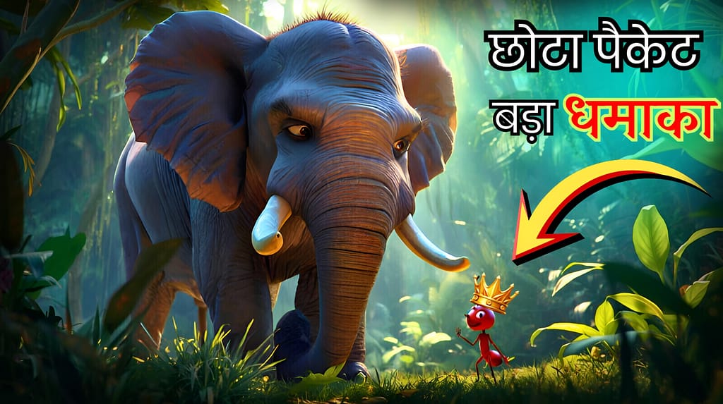 рдЕрдВрдзреЗрд░реА рд░рд╛рдд рдХрд╛ рд╕рдмрдХ | рдШрдордВрдбреА рд╣рд╛рдереА рдФрд░ рдЪреАрдВрдЯреА рдХреА рдХрд╣рд╛рдиреА