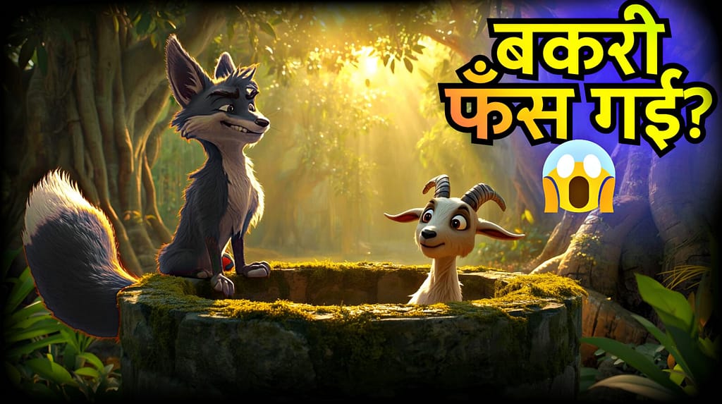เคฒเฅเคฎเคกเคผเฅ เคเคฐ เคฌเคเคฐเฅ เคเฅ เคเคนเคพเคจเฅ๐ฆ๐ | The Fox and Goat Story in Hindi