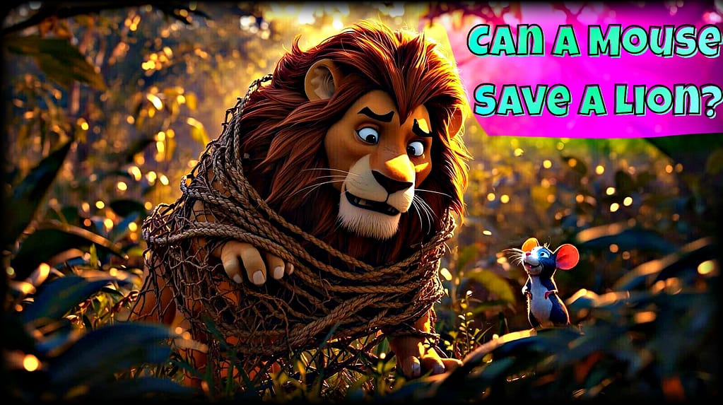The Lion and the Mouse Story in English | Moral Story for Kids