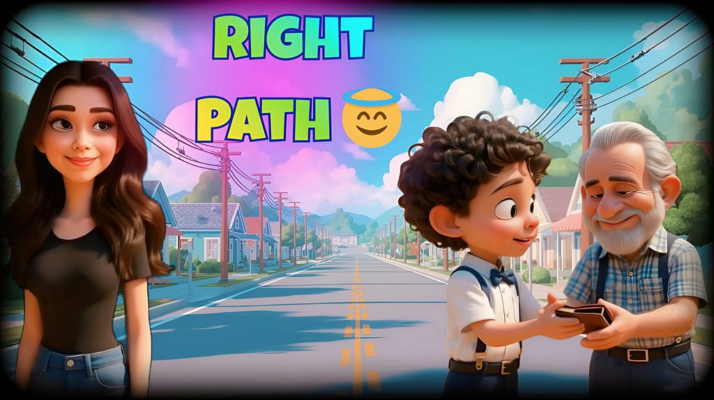 Right Path Choice🧒🏻💰 | Kids Moral Story in English About Honesty