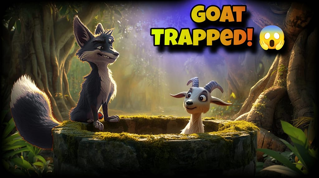 The Fox and the Goat 🦊🐐 | Clever Fox Trick