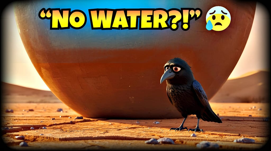 The Thirsty Crow | Full English Moral Story for Kids