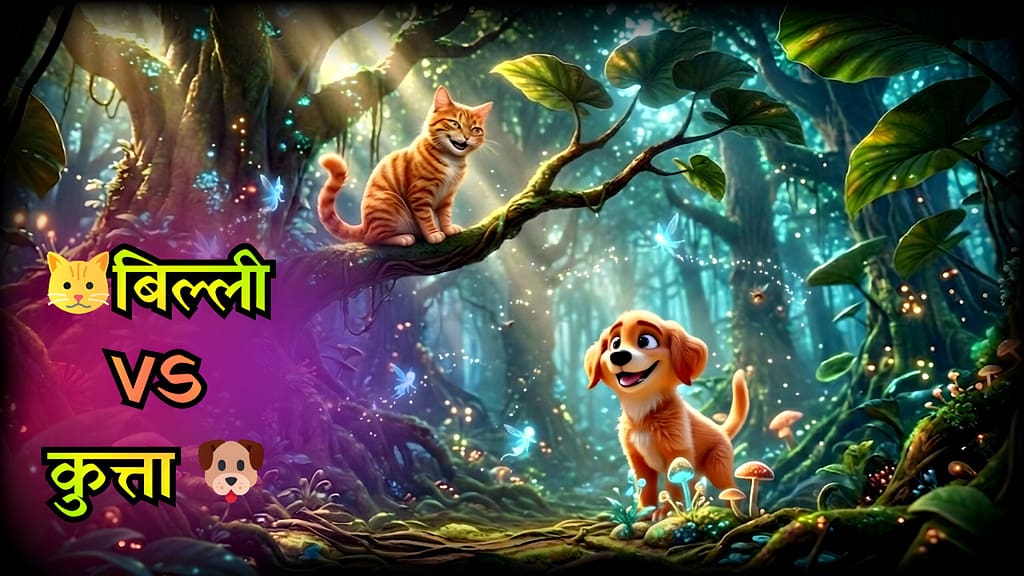 चालाक बिल्ली vs ताकतवर कुत्ता 🐱🐶 | Dog vs Cat | Full Moral Story