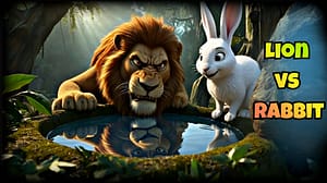 The Clever Rabbit and the Lion | English Moral Story for Kids | Bedtime Story