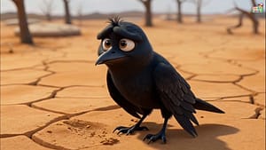 प्यासा कौवा की कहानी | Pyasa Kauwa Ki Kahani