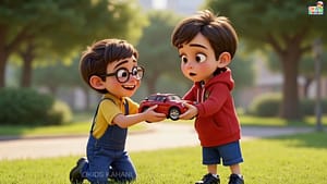 चिंटू का खोया खिलौना 🚗 | Hindi Moral Story for Kids