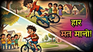 गिरकर सीखना ही जीत है | कबीर की साइकिल कहानी | Hindi Moral Story for Kids