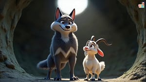 The Fox and the Goat π¦π | Clever Fox Trick