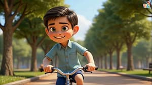 Leo Learns to Ride a Bicycle | Never Give Up Story